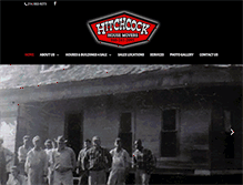 Tablet Screenshot of hitchcockhousemovers.com